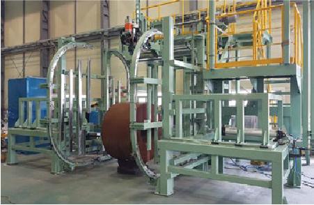 코일 포장 결속설비